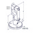 Uchwyt UR-1 do modułu laserowego 25 mm